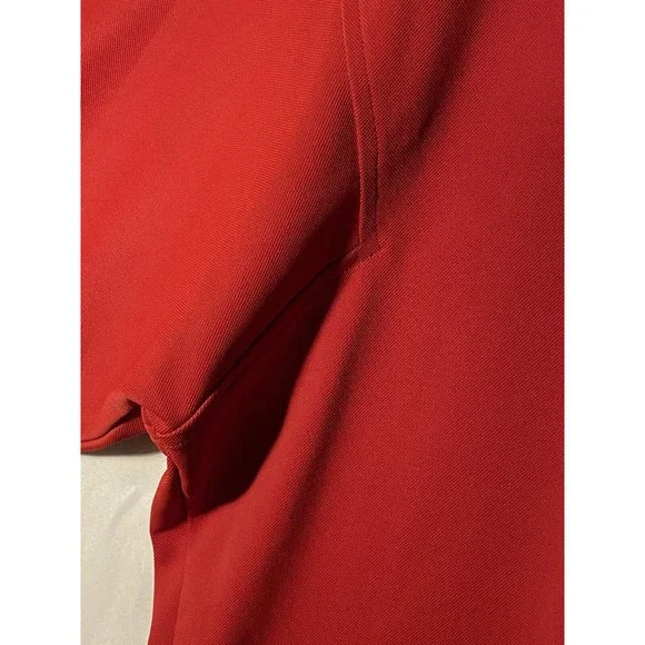 FootJoy FJ Red Golf Polo Shirt XL Men Short Sleeves BelAir Country Club Insignia - Picture 7 of 12